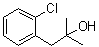 2-Chloro-alpha,alpha-dimethylbenzeneethanol molecular structure (CAS 6256-31-1)