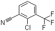 2-Chloro-3-(trifluoromethyl)benzonitrile molecular structure (CAS 62584-32-1)