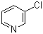 structure of CAS# 626-60-8, 3-Chloropyridine;3-Chloropyridine; 3-Pyridinyl chloride; NSC 60200; m-Chloropyridine