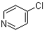 4-氯吡啶分子结构 (CAS 626-61-9)