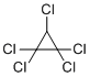 Pentachlorocyclopropane molecular structure (CAS 6262-51-7)