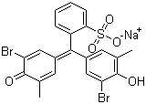 结构式 CAS# 62625-30-3, 溴甲酚紫钠盐