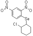 2-氯环己基 2,4-二硝基苯基硒醚分子结构 (CAS 6265-76-5)