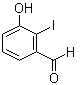 3-Hydroxy-2-iodobenzaldehyde molecular structure (CAS 62672-58-6)