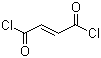 反丁烯二酰氯分子结构 (CAS 627-63-4)
