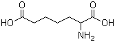 (+/-)-2-Aminopimelic acid molecular structure (CAS 627-76-9)