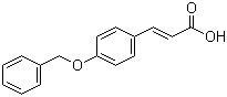 structure of CAS# 6272-45-3, 3-[4-(Benzyloxy)phenyl]acrylic acid;(E)-3-[4-(Benzyloxy)phenyl]-2-propenoic acid; 4-Benzyloxycinnamic acid