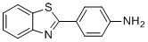 4-(1,3-Benzothiazol-2-yl)aniline molecular structure (CAS 6278-73-5)