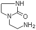 结构式 CAS# 6281-42-1, 1-(2-氨基乙基)-2-咪唑啉酮; 1-(2-氨基乙基)-2-咪唑烷酮; 1-(2-氨乙基)咪唑啉-2-酮