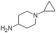 4-氨基-1-环丙基哌啶分子结构 (CAS 62813-02-9)