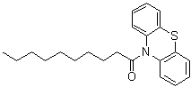 10-(1-氧代癸基)-10H-吩噻嗪分子结构 (CAS 6283-45-0)