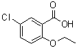 5-Chloro-2-ethoxybenzoic acid molecular structure (CAS 62871-12-9)