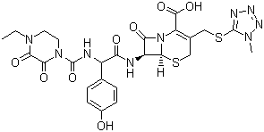 Cefoperazone molecular structure (CAS 62893-19-0)