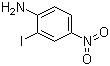 2-碘-4-硝基苯胺分子结构 (CAS 6293-83-0)