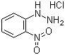 structure of CAS# 6293-87-4, 2-Nitrophenylhydrazine hydrochloride