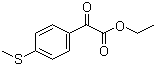 Ethyl 4-(methylthio)benzoylformate molecular structure (CAS 62936-31-6)