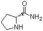 结构式 CAS# 62937-45-5, D-脯氨酰胺