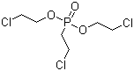2-氯乙基膦酸双(2-氯乙酯)分子结构 (CAS 6294-34-4)