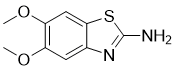structure of CAS# 6294-52-6, 5,6-Dimethoxybenzo[d]thiazol-2-amine;L-Prolyl-L-leucine