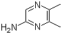 6-氨基-2,3-二甲基吡嗪分子结构 (CAS 6294-70-8)