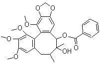 Gomisin G molecular structure (CAS 62956-48-3)