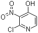 2-Chloro-3-nitropyridin-4-ol molecular structure (CAS 629655-23-8)