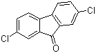结构式 CAS# 6297-11-6, 2,7-二氯-9-芴酮