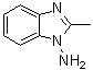 2-Methyl-1H-benzimidazol-1-amine molecular structure (CAS 6299-93-0)