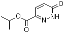 3-哒嗪酮-6-甲酸异丙酯分子结构 (CAS 63001-33-2)