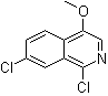 1,7-二氯-4-甲氧基异喹啉分子结构 (CAS 630423-36-8)