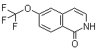 6-(Trifluoromethoxy)-1(2H)-isoquinolinone molecular structure (CAS 630423-43-7)