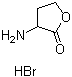 alpha-Amino-gamma-butyrolactone hydrobromide molecular structure (CAS 6305-38-0)