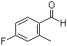 4-Fluoro-2-methylbenzaldehyde molecular structure (CAS 63082-45-1)