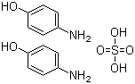 4-Aminophenol sulfate molecular structure (CAS 63084-98-0)