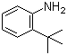 结构式 CAS# 6310-21-0, 2-叔丁基苯胺; 2-特丁基苯胺