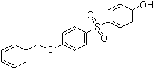 4-羟基-4'-苄氧基二苯砜分子结构 (CAS 63134-33-8)