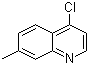 structure of CAS# 63136-61-8, 4-Chloro-7-methylquinoline