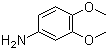 3,4-二甲氧基苯胺分子结构 (CAS 6315-89-5)
