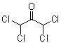 1,1,3,3-四氯-2-丙酮分子结构 (CAS 632-21-3)
