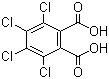 Tetrachlorophthalic acid  molecular structure (CAS 632-58-6)