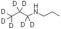 N-Propyl-1-propan-1,1,2,2,3,3,3-d<sub>7</sub>-amine molecular structure (CAS 63220-61-1)