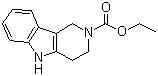 1,3,4,5-四氢-2H-吡啶并[4,3-b]吲哚-2-甲酸乙酯分子结构 (CAS 63277-54-3)