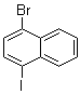 1-Bromo-4-iodonaphthalene molecular structure (CAS 63279-58-3)