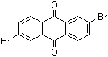 结构式 CAS# 633-70-5, 2,6-二溴蒽醌