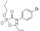 [(4-溴苯基)氨基甲酰基]膦酸二丙酯分子结构 (CAS 6330-14-9)