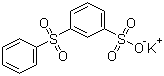 结构式 CAS# 63316-43-8, 3-苯磺酰基苯磺酸钾