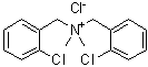 2-氯-N-[(2-氯苯基)甲基]-N,N-二甲基苯甲铵氯化物分子结构 (CAS 6333-98-8)