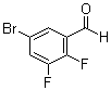 5-Bromo-2,3-difluorobenzaldehyde molecular structure (CAS 633327-22-7)