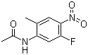 N-(5-Fluoro-2-methyl-4-nitrophenyl)acetamide molecular structure (CAS 633327-49-8)