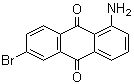 1-Amino-6-bromo-9,10-anthracenedione molecular structure (CAS 6336-99-8)